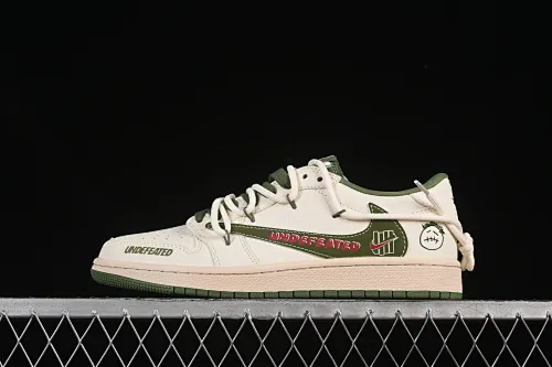 All Categories Air Jordan Jordan Series Basketball Shoes Air Jordan 1 Low High-end Customized Low-top Shoes Travis Scott x Fragment Design x Air Jordan 1 Low OG SP AJ1 UN Joint Green Ghost Face Drawstring Low-top Cultural Casual Shoes DM6868-097
